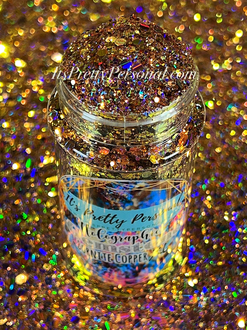 “Bornite Copper XL"- Holographic GEMSTONE Collection