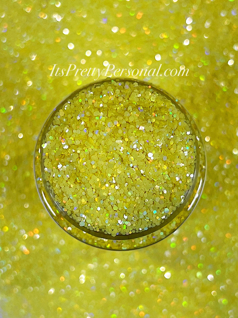 "Just A Phase Yellow"- Mystical Magic Collection- Holographic Shimmer