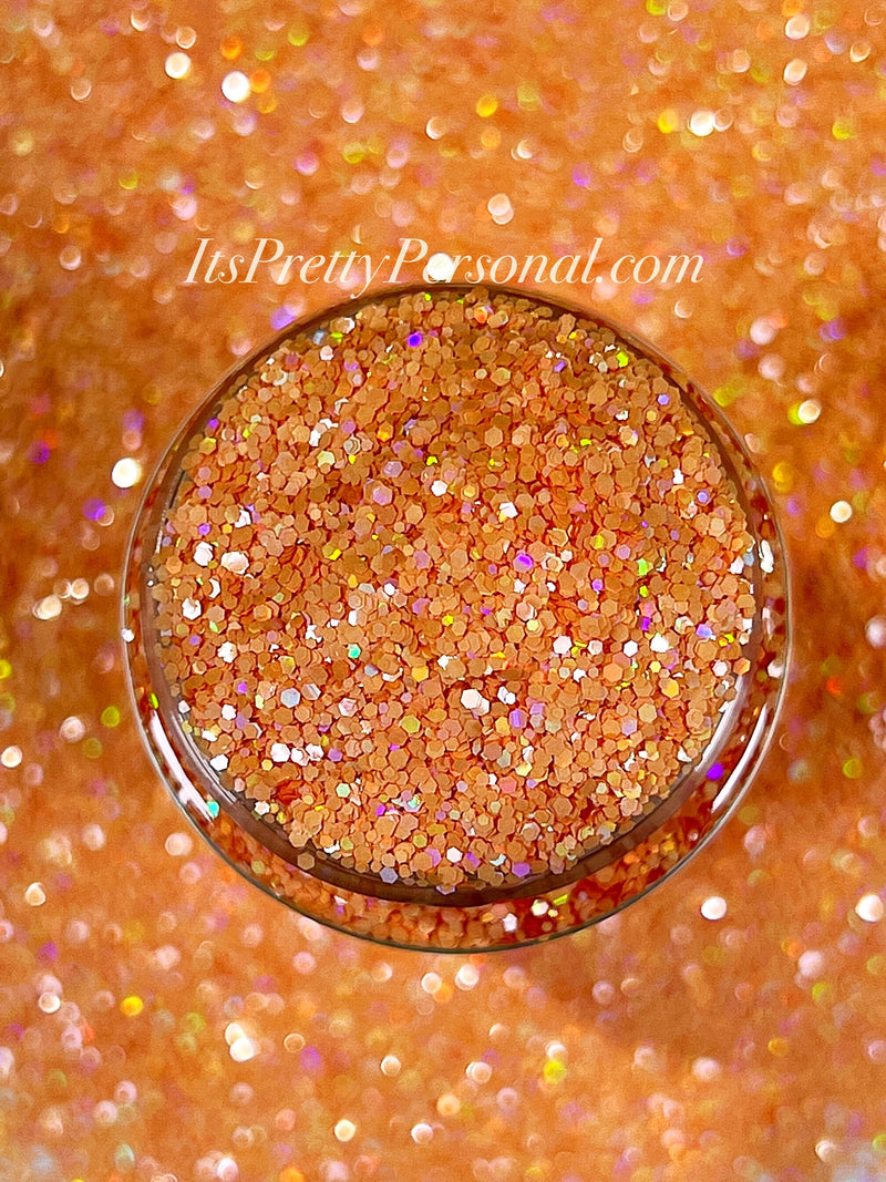 “Peach Sunstone"- Mystical Magic Collection- Holographic Shimmer