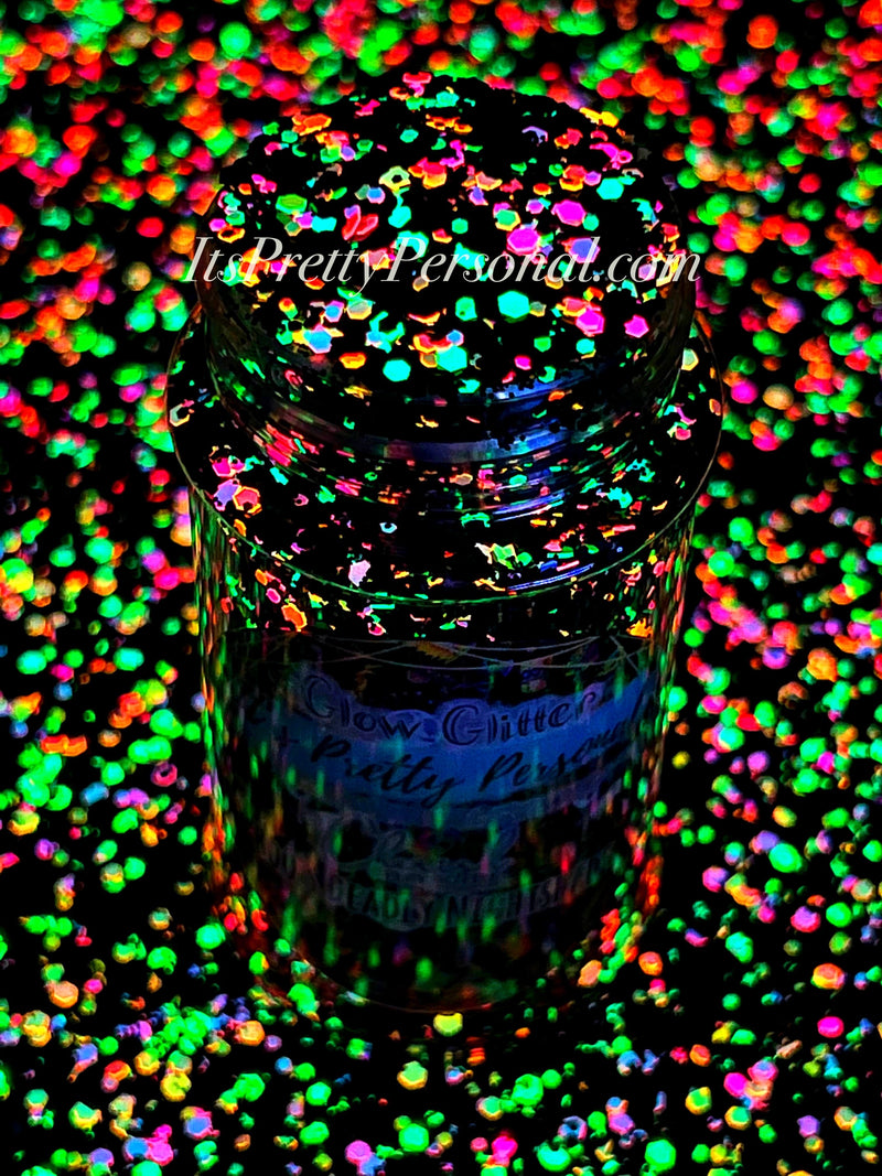 “Boo’s Deadly Nightshade”- GLOW GLITTER- Custom IPP CHERISH mix! (Vinyl Match 