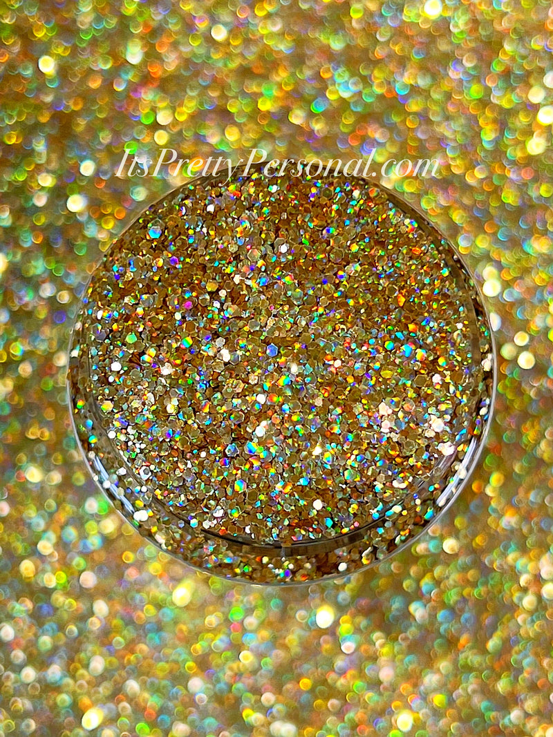 SCHMEDIUM CUT "High Standards Gold" -Holographic + Hologram Glitter