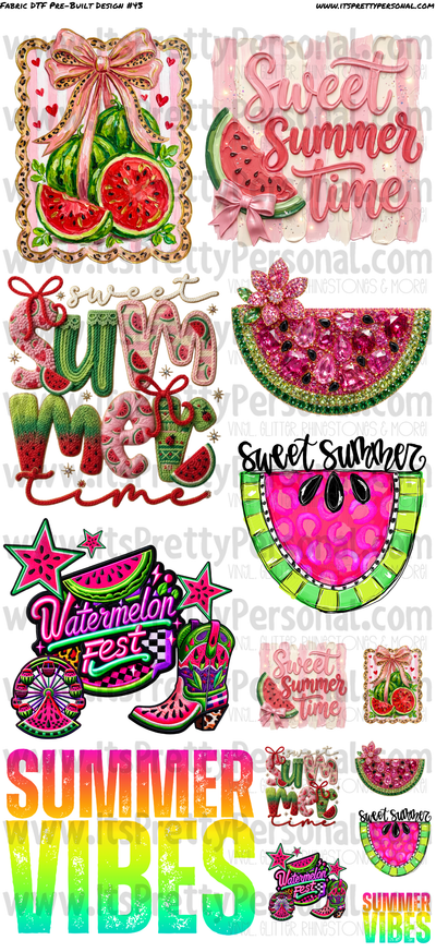 DTF Prints (Shirts/Fabric)