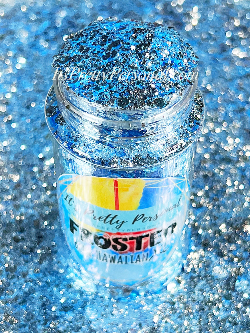 “Blue Hawaiian XL”- FROSTED Glitter Collection