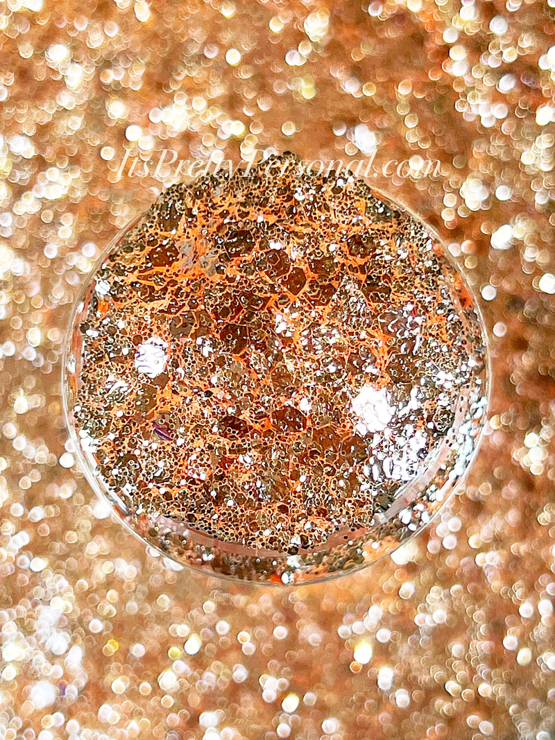 “Cantaloupe Crush XL”- FROSTED Glitter Collection