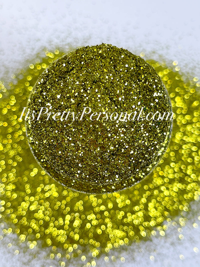 “Mellow” Yellow tone glitter- Basics