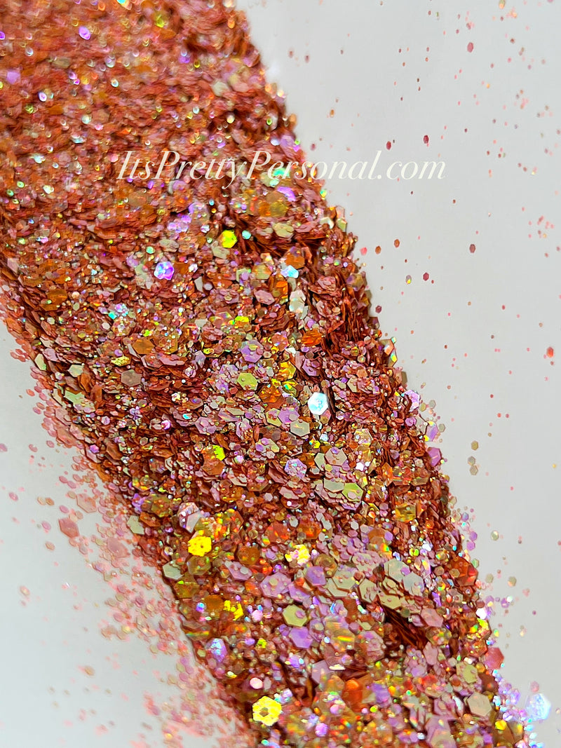 "Amber Blush Pink XL"- Gramglitter (HOLOGRAM)