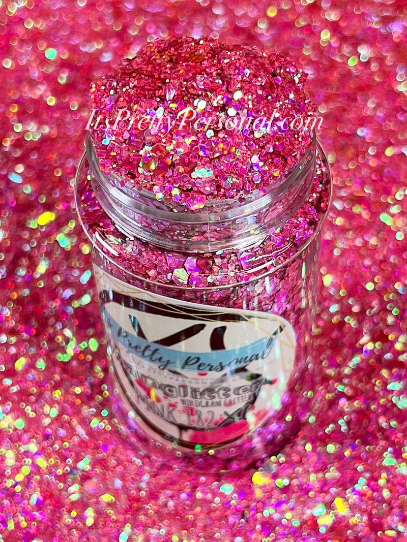 "Pink 182 XL"- Gramglitter (HOLOGRAM)