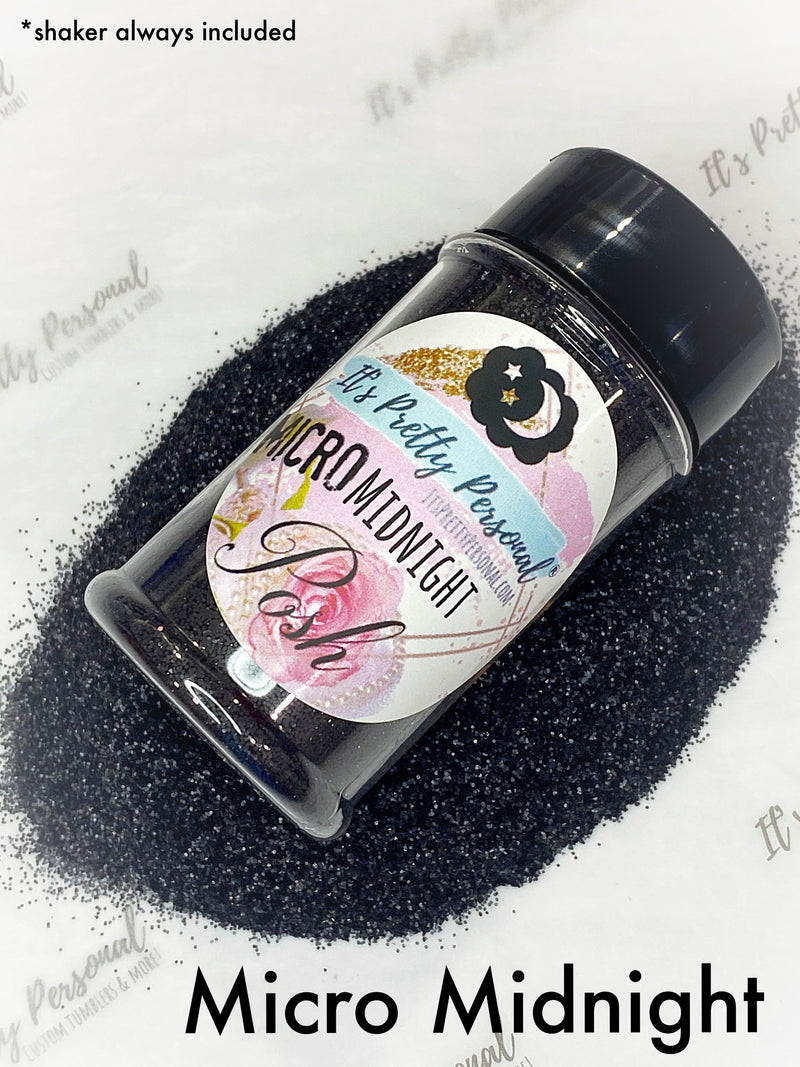 “Micro Midnight” Glitter -Posh MICRO