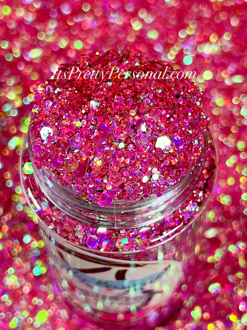 "Pink 182 XL"- Gramglitter (HOLOGRAM)