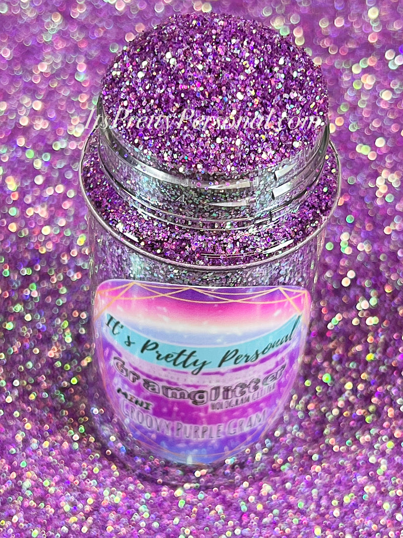 "MINI Groovy Purple Gram"- Gramglitter (HOLOGRAM)